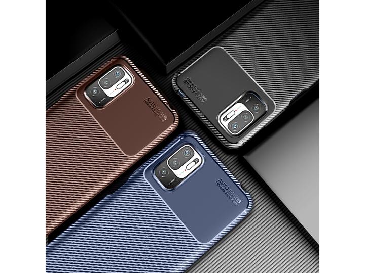 Image du produit Screenguard Xiaomi Redmi Note 10 5G Housse Design en carbone TPU Case (Xiaomi Redmi Note 10 5G)