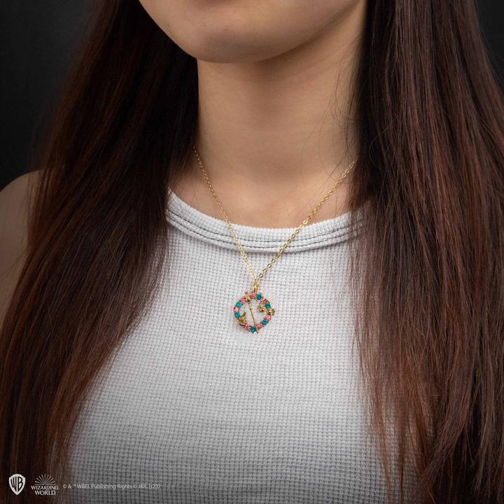 Actual product image Cinereplicas Harry Potter: Luna Lovegood necklace (Iron, rhinestone, Zinc alloy)