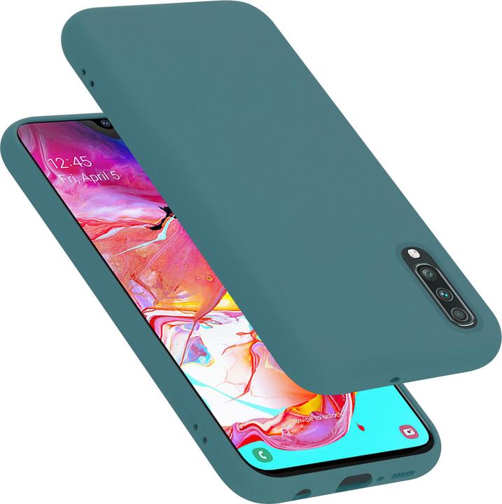 Productafbeelding Cadorabo TPU Liquid Silicone Case Cover (Samsung Galaxy A70, Samsung Galaxy A70S)