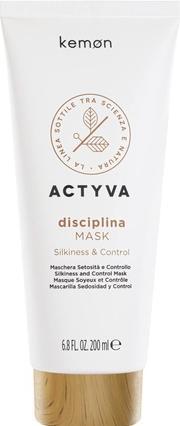 Kemon - Actyva Disciplina Mask (coarse and unruly hair) - Nourishing mask (200 ml)