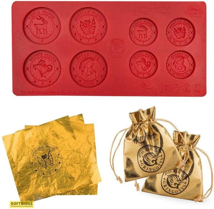 Produktbild Cinereplicas Harry Potter: Pralinenform - Gringotts Bank Coin - Münzen