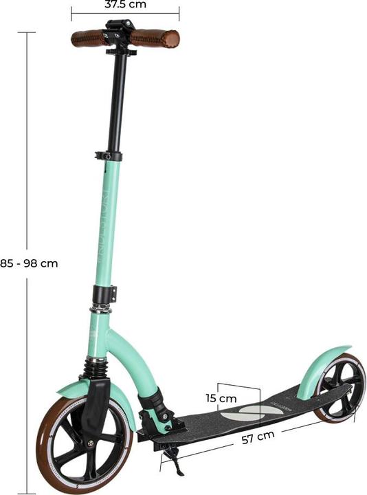 Image du produit Story Scooter de banlieue pliable Retro Ride noir (101005044699)