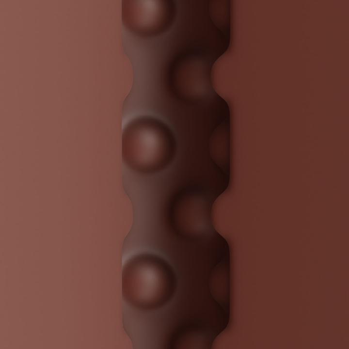 Actual product image Autoblow AI Ultra Pussy Sleeve (Brown skin tone)