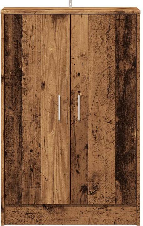 Image du produit VidaXL Schuhschrank Schuhregal Schuhaufbewahrung Schuhkommode Altholz-Optik (60 x 35 x 92 cm)