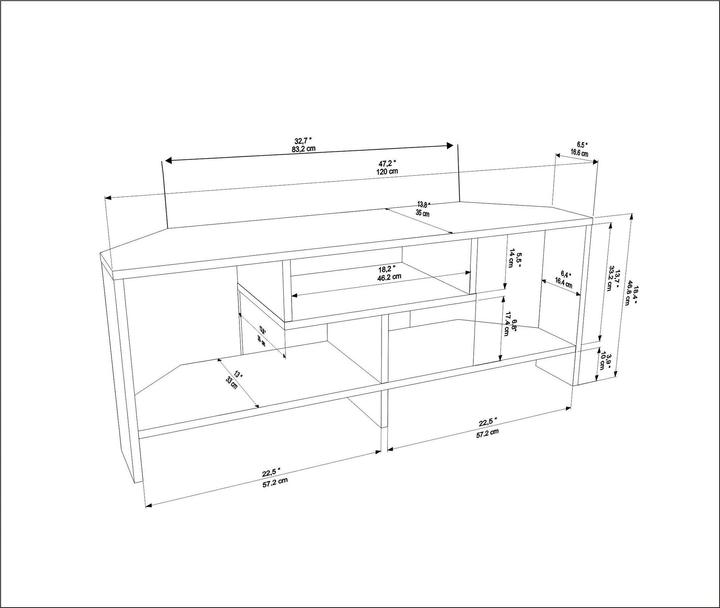 Produktbild Hanah Home Maldiv TV Stand