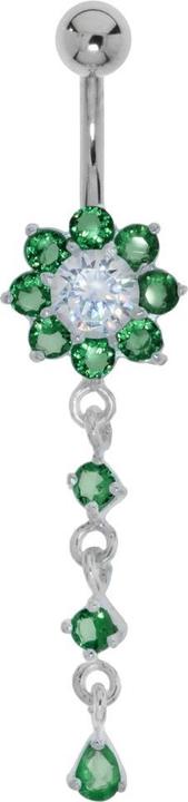 Immagine prodotto Bijouteria Piercing ventre (Acciaio inossidabile, Argento 925, Vetro (di orologio))