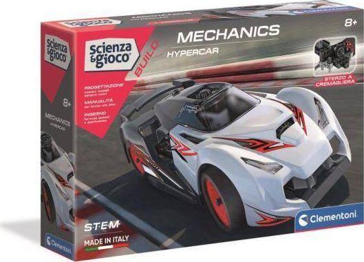 Actual product image Clementoni mechanics laboratory. Hypercar racing car