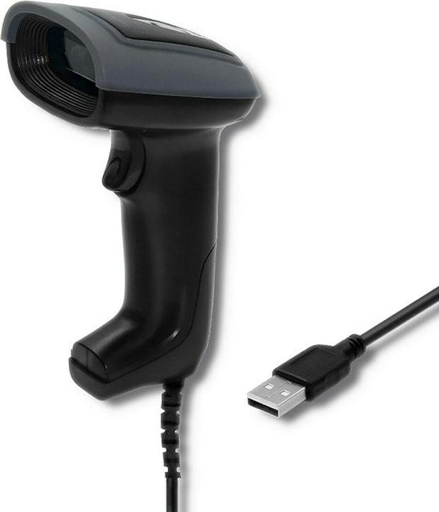 Produktbild Qoltec 50863 Wired QR & BARCODE Scanner | USB (2D-Barcodes)