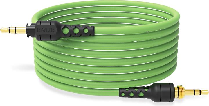 Actual product image RØDE NTH-Cable24 green (2.4m, 3.5mm jack)