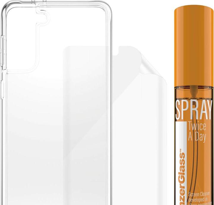 Actual product image PanzerGlass 360° Protection - Glass + Cover (1 Piece, Samsung Galaxy S21+)