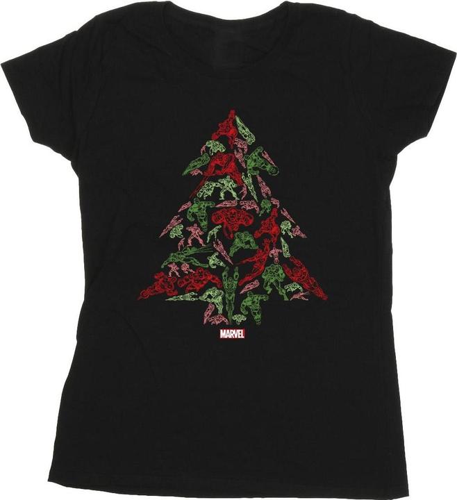 Immagine prodotto Avengers Christmas Tree Maglietta Donna (S)