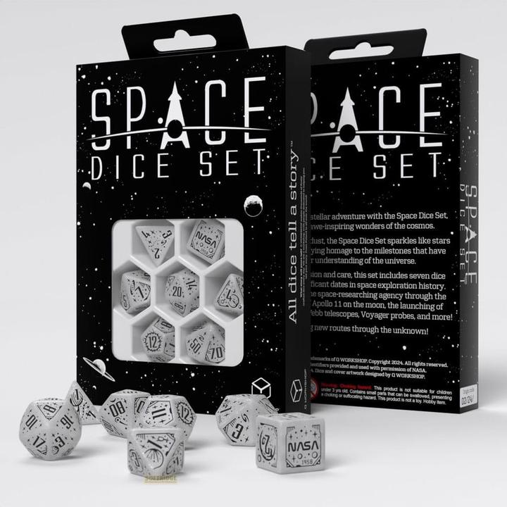 Q Workshop Space Dice Set : Apollo