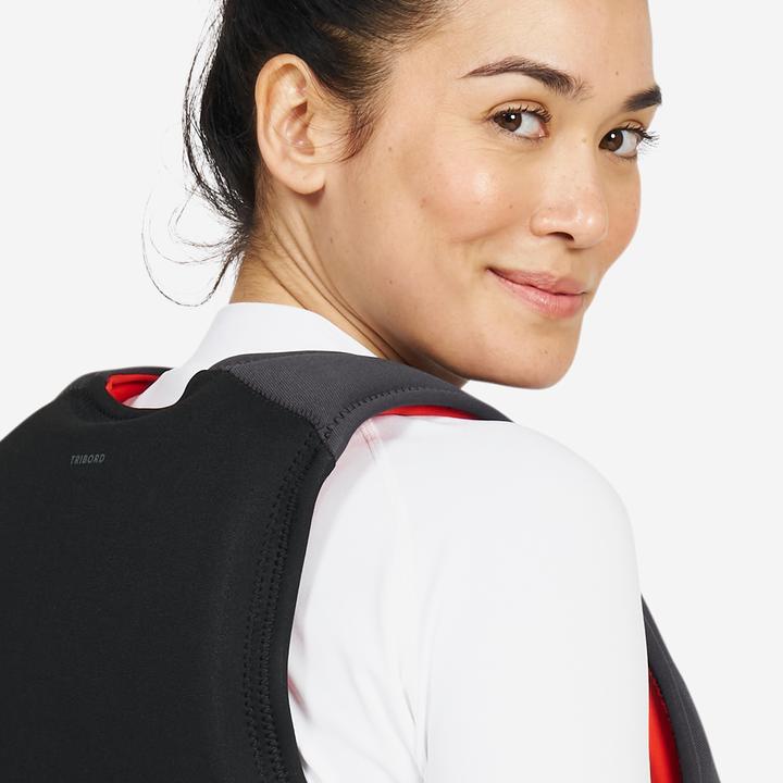 Image du produit Tribord Gilet d'impact et d'aide à la flottabilité 50N court - 500 noir (XL)