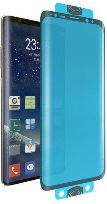 Produktbild Hurtel 3D Edge Nano Flexi Glass Hybrid Full Screen Protector with frame for Samsung Galaxy S21+ 5G (S21 Plu (1 Stück, Samsung Galaxy S21+)