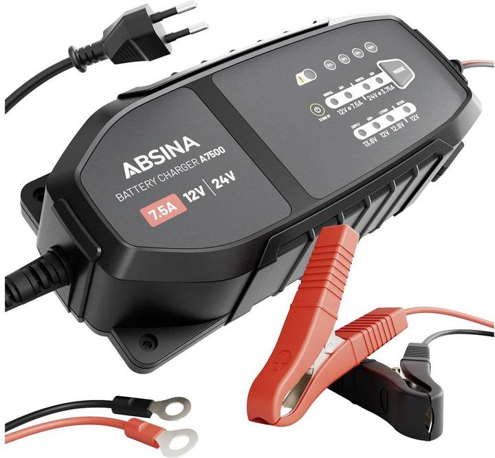 Absina Charger A7500 (12V, 24V, 7.50 A)