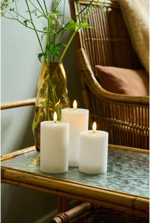 Actual product image Sirius LED candles set Smilla, 10/12.5/15 cm, Rechargeable (3 x)