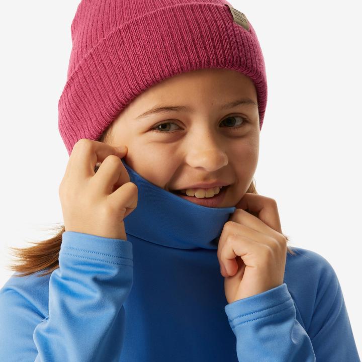 Immagine prodotto Wedze Maglia funzionale da sci per bambini a collo alto - BL 500 blu (116)