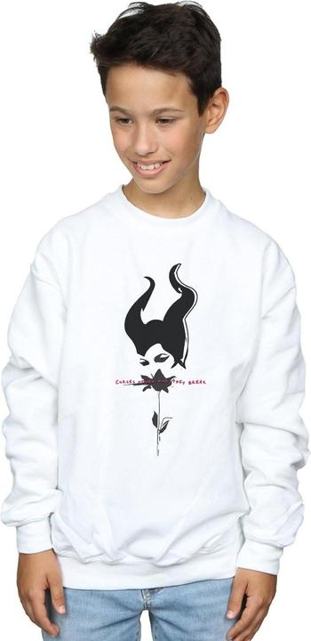 Actual product image Disney Boys Maleficent Mistress Of Evil Curses Don't Break Sweatshirt (128)