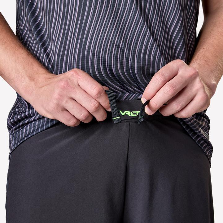 Actual product image Kipsta Damen/Herren Fussball Shorts - VIRALTO II Wavy schwarz/grau (M)