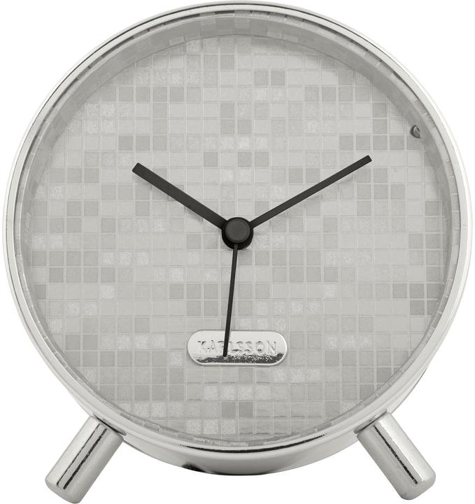 Actual product image Karlsson Classic alarm clock Disco Bling Bling 11 cm, silver