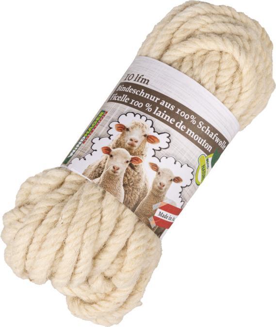 Actual product image Windhager Sheep wool binding cord (1000 cm)