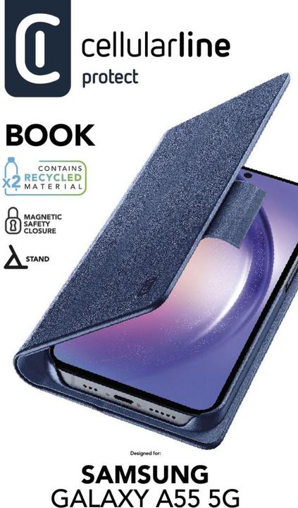 Actual product image Cellularline Book Case (Samsung Galaxy A55)