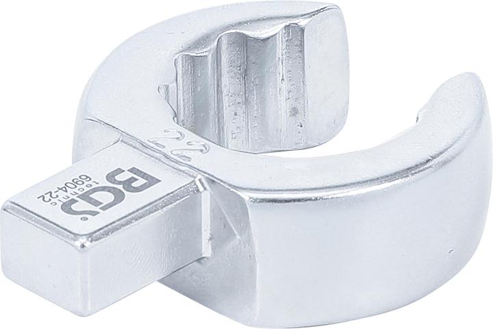 Produktbild BGS Einsteck-Ringschlüssel offen 22 mm Aufnahme 9 x 12 mm (22 mm)
