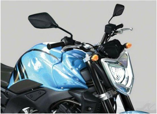 Produktbild Lampa Motorrad Rückspiegel Space