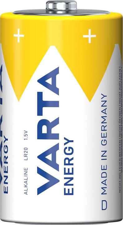 Actual product image Varta Energy (2 pcs., D, 15800 mAh)
