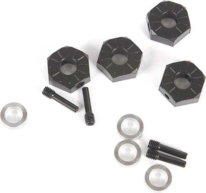 Produktbild Axial 12mm hex, screw shaft & spacer (4): utb
