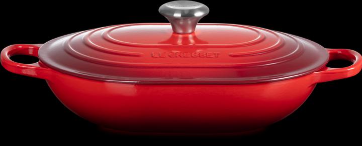 Produktbild Le Creuset Oblong Signature (31 cm, Bräter + Schmortopf, Gusseisen)