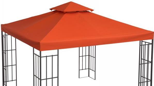 Immagine prodotto Outsunny Sostituzione del tetto del padiglione in metallo (300 cm, 300 cm)