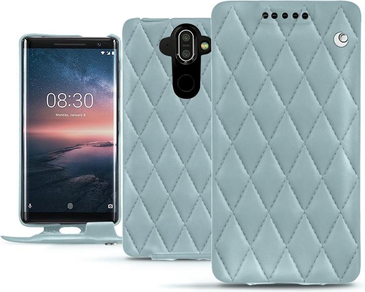 Actual product image Noreve Leather cover vertical (Nokia 8 Sirocco)