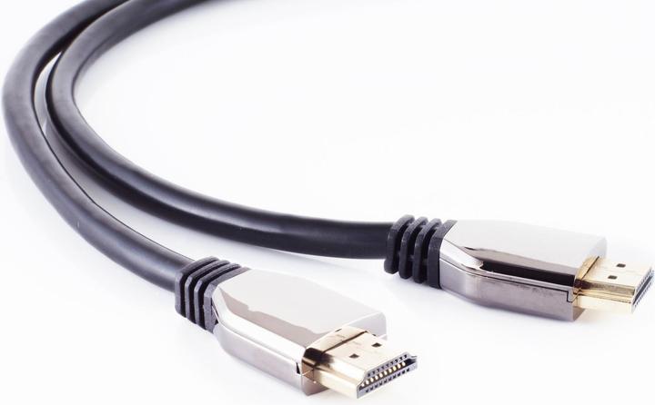 Produktbild Shiverpeaks S/CONN maximum connectivity Ultra HDMI Kabel, 10K, Metall, schwarz, 2m (2 m, HDMI)