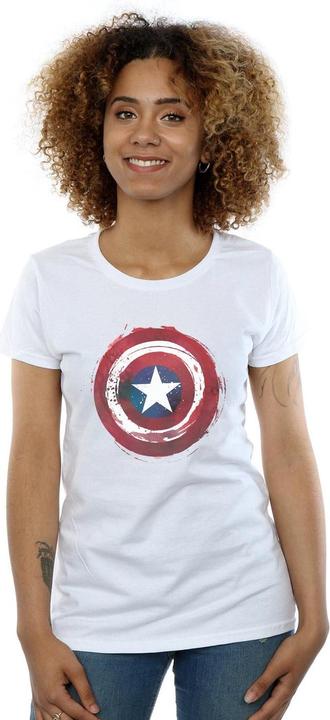 Produktbild Captain America Splatter Shield TShirt (L)