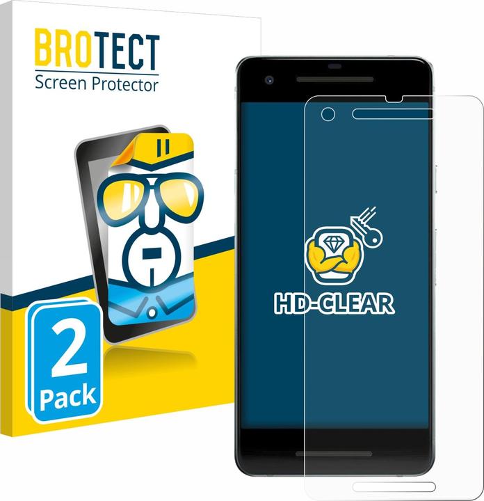 Image du produit BROTECT Protection Clair (2 pièce(s), Google Pixel 2)