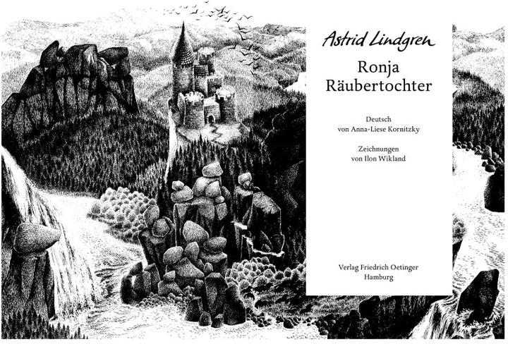 Produktbild Ronja, Räubertochter (Deutsch, Astrid Lindgren, 1982)