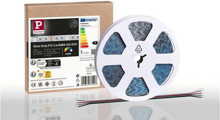 Image du produit Paulmann Pro Strip Silver P75 (RGBW, 500 cm, Intérieur)