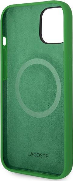 Immagine prodotto Lacoste LCHMP14SSLON iPhone 14 / 15 / 13 6.1" green hardcase with Silicone and MagSafe (Apple iPhone 14, Apple iPhone 15, Apple iPhone 13)