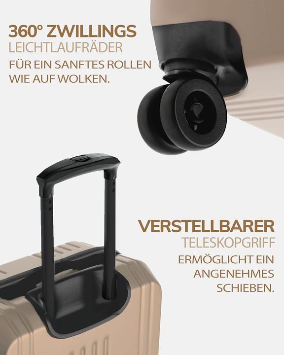 Actual product image Fergé Hartschalenkoffer mit TSA-Schloss