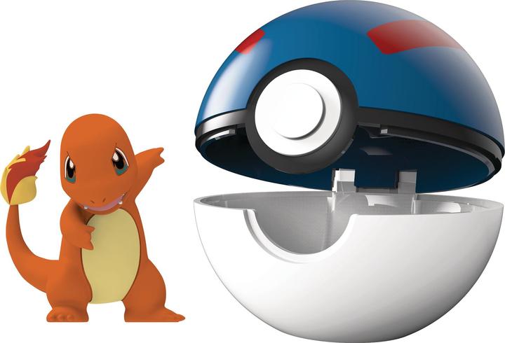 Actual product image Bandai Pokeball With 5 cm Pokemon Figure