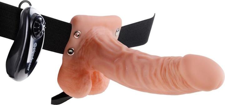 Produktbild Shots Vibrating Hollow Strap-on Mit Kugeln
