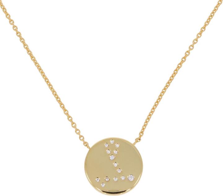 Produktbild Sif Jakobs Collier Zodiaco Fische vergoldet (925 Sterling Silber, 42 - 48 cm)