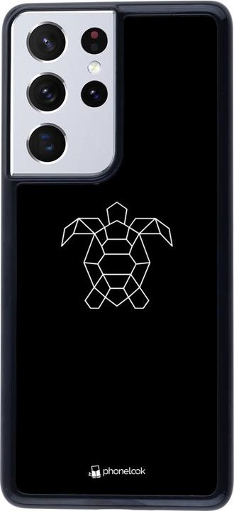 Immagine prodotto PhoneLook Cover Turtles linee su nero (Samsung Galaxy S21 Ultra 5G)