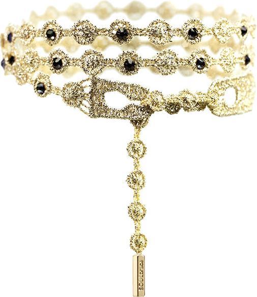 Produktbild Soulbrace Armband Crystal (60 cm, Alcantara)