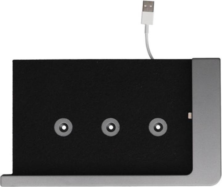 Actual product image Viveroo Premium-Wandhalterung - f?r iPad? Mini 4&5 - Dark Steel (Dunkelgrau)