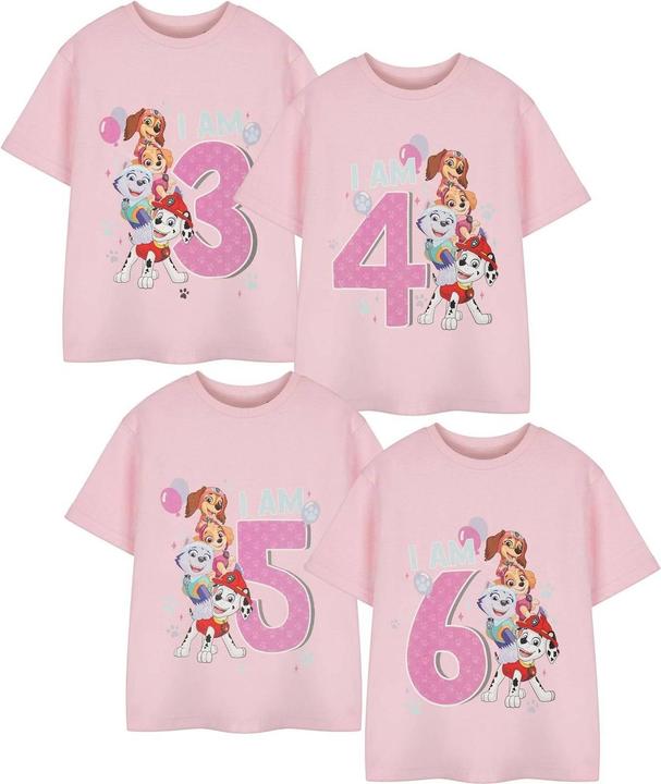 Produktbild Paw Patrol TShirt Mädchen Geburtstag kurzärmlig (98)