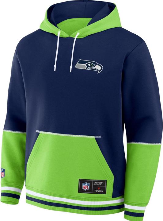 Produktbild Fanatics Foundation Fleece Hoody - NFL Seattle Seahawks - 3X (3XL)