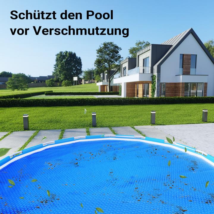 Produktbild Wiltec Pool Solarfolie 5m Rund Poolabdeckung Solarplane Poolheizung 120µ