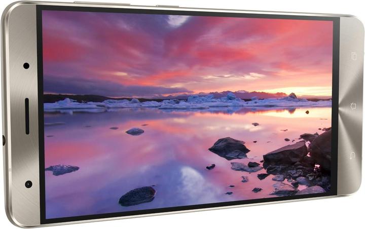 Actual product image ASUS ZenFone 3 Deluxe ZS570KL (64 GB, Glacial Silver, 5.70", Dual SIM, 23 Mpx, 4G)